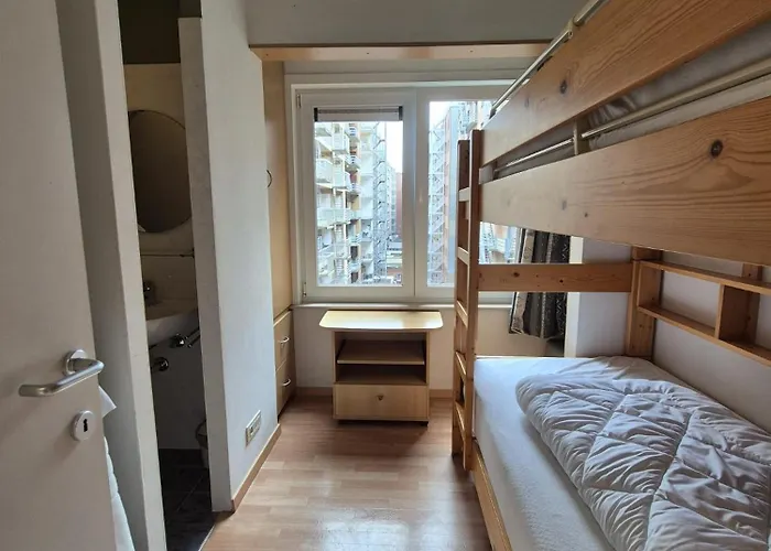 Zijdelings Zeezicht 2 Slaapkamers 2 Badkamers Апартаменты Бланкенберге